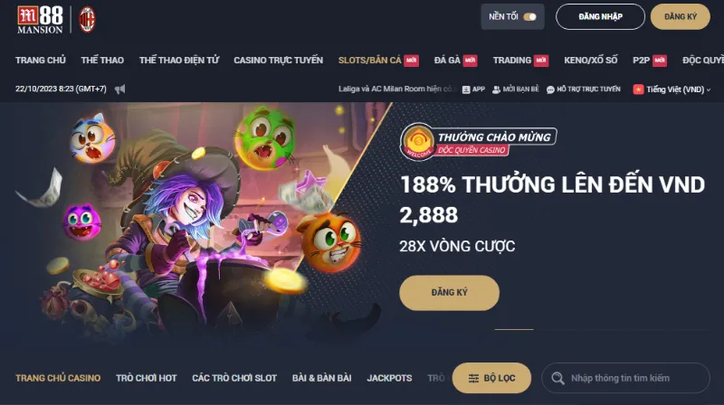 Slot game/ bắn cá M88